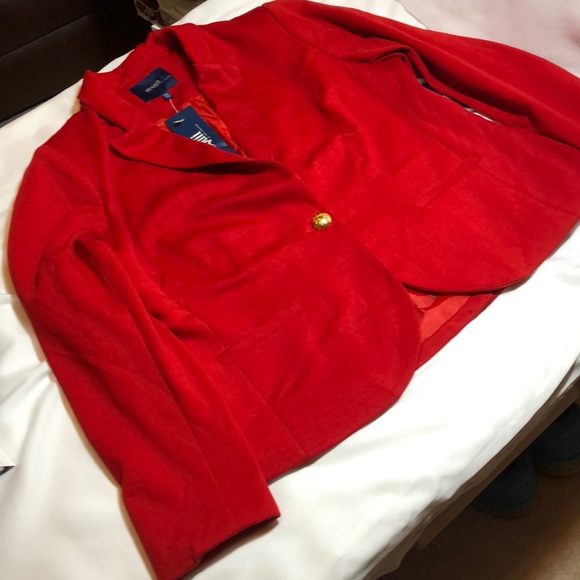 🔥🔥NWT Red blazer by Eloquii!!!🔥🔥 - Picture 3 of 5